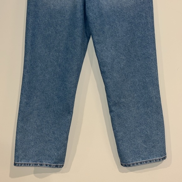 OLD NAVY Youth 12 High Rise Slouchy Straight Jeans Light Wash Denim 90s Inspired - Picture 7 of 8